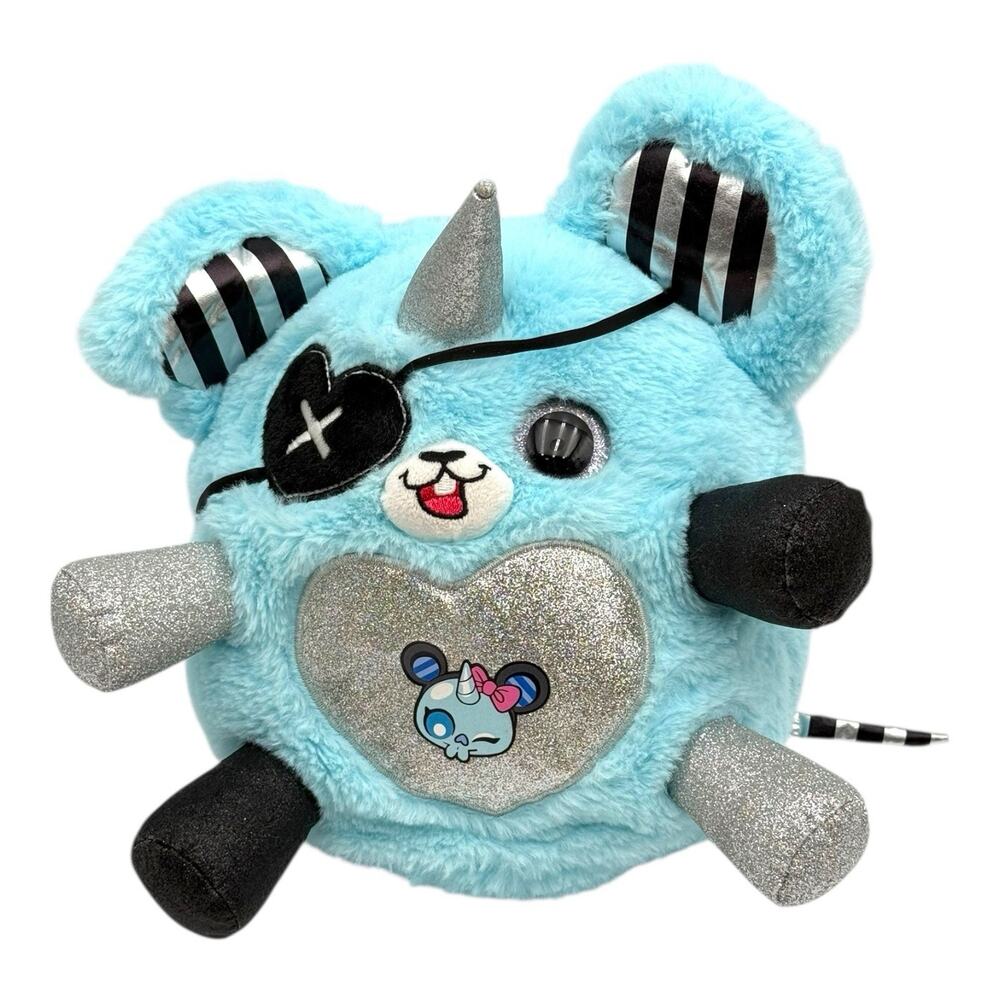 Zuru Rainbocorns Monstercorn Series 1 Plush Only - Vampire Rat Chomp-Chomp EUC